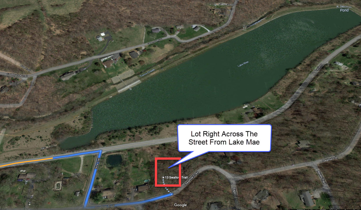 Lot For Sale Across From Lake Mae