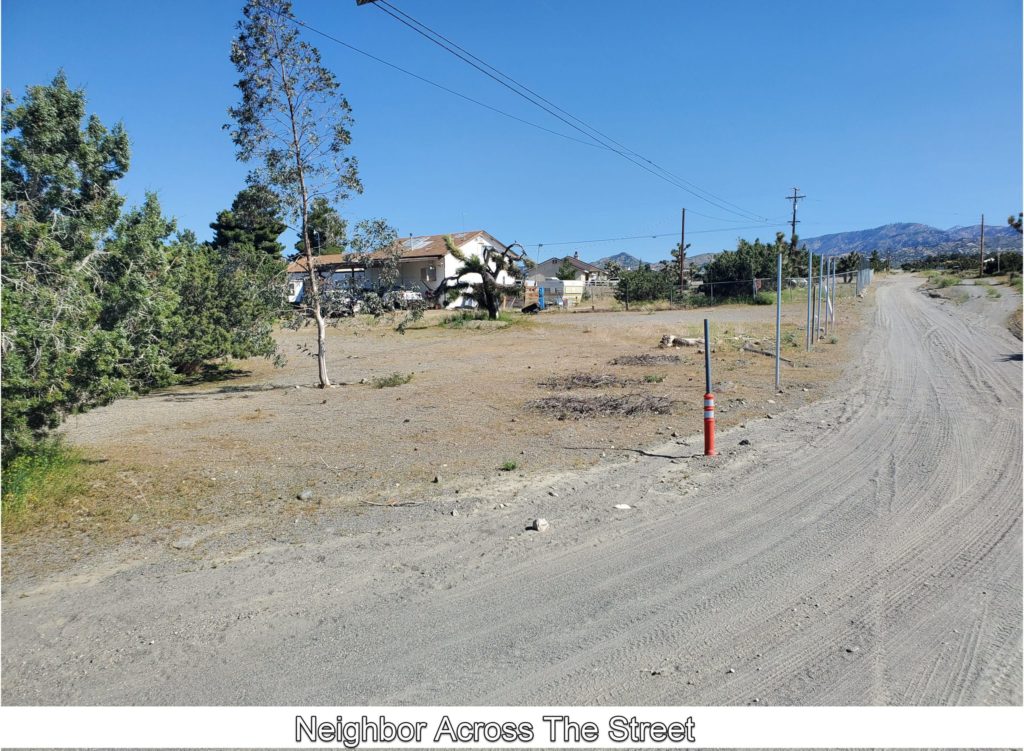 San Bernardino Vcant Land Neighbors Across The Street