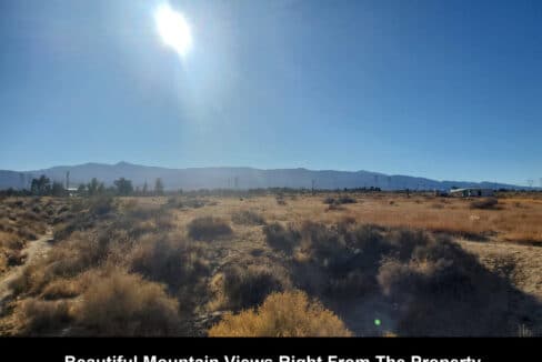 Pinon Hills Vacant Land For Sale Beautiful Mountain Views